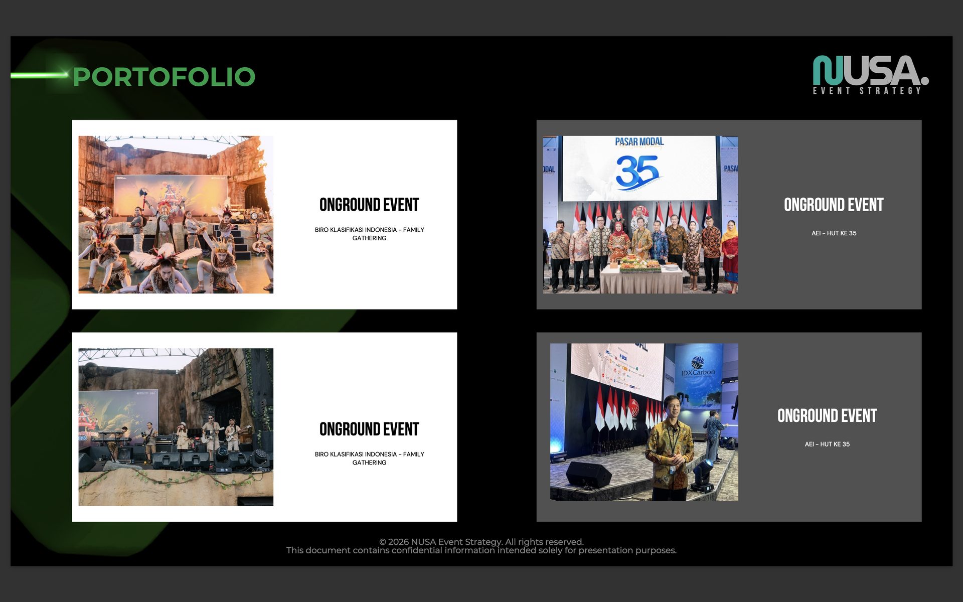 Portfolio - BUMN UMKM & BKI HUT 59
