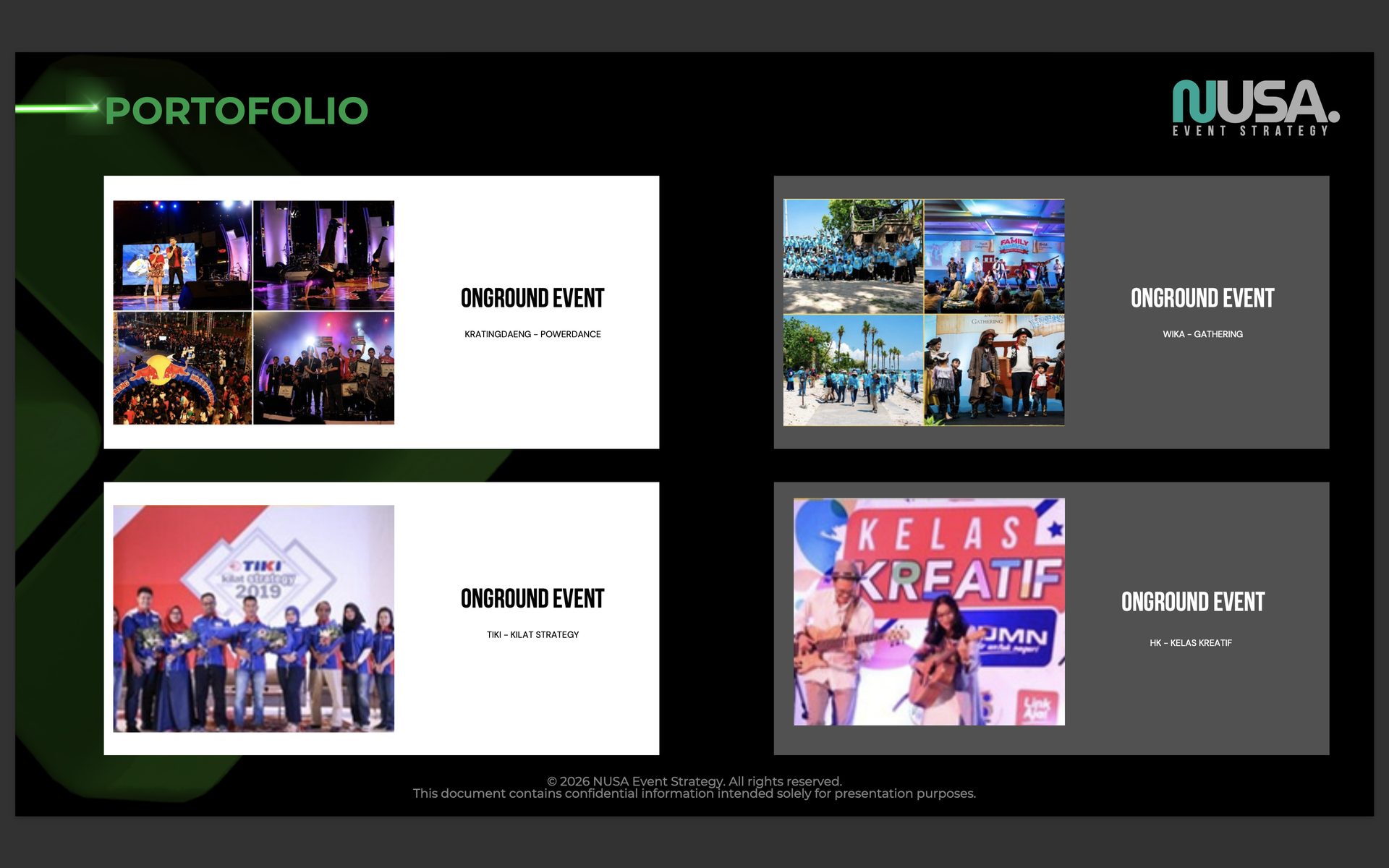Portfolio - More Events