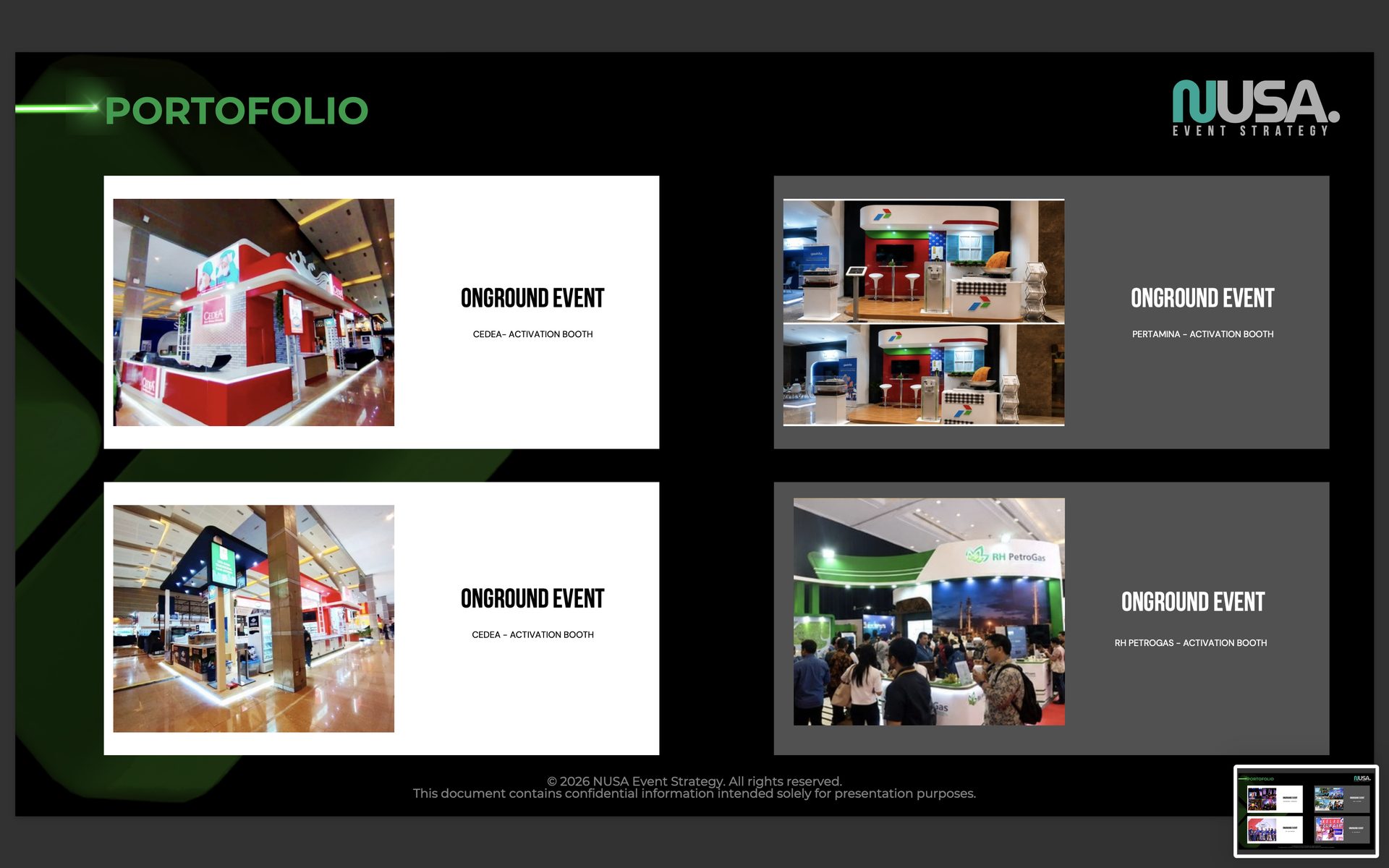 Portfolio - More Events