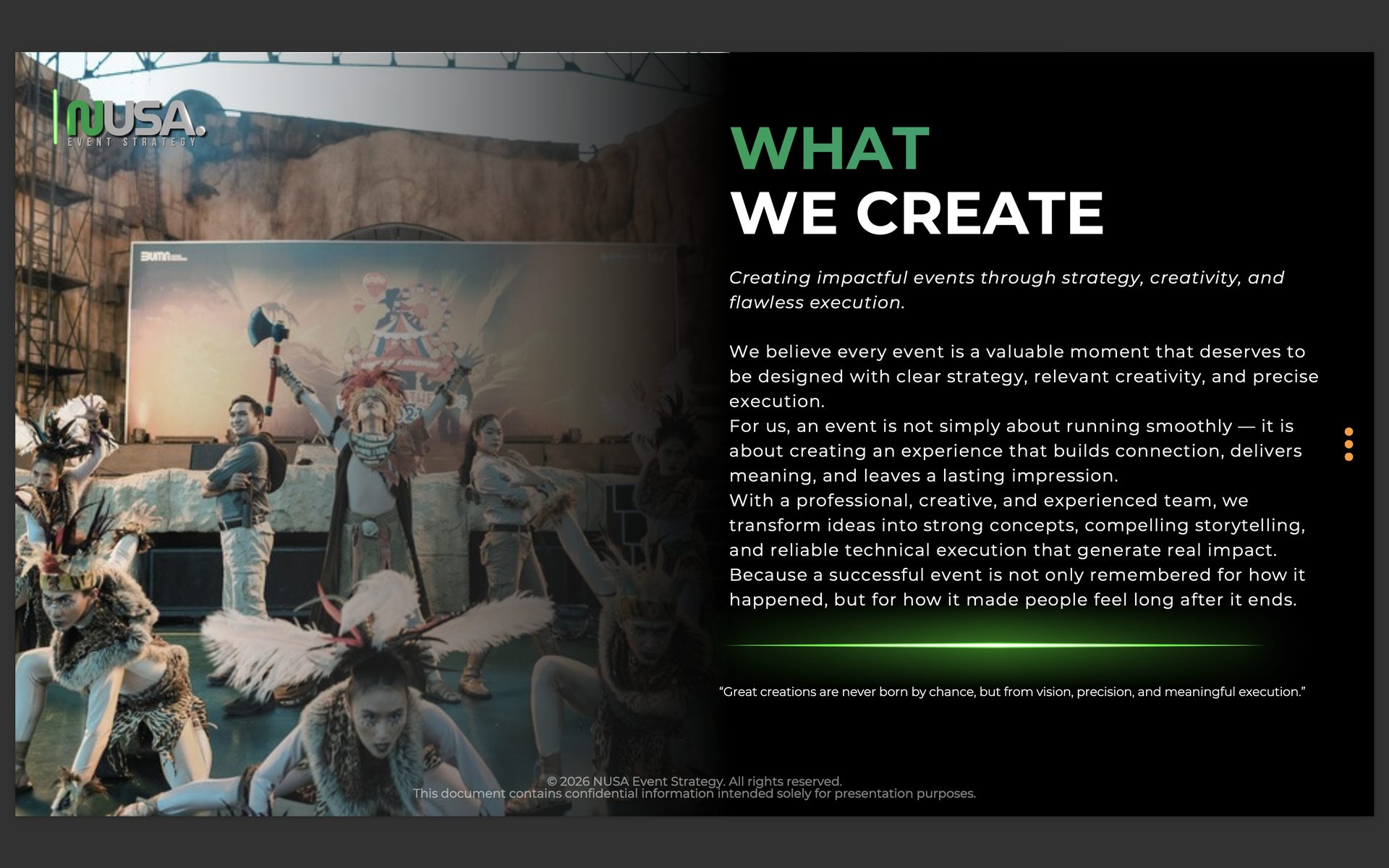 What We Create